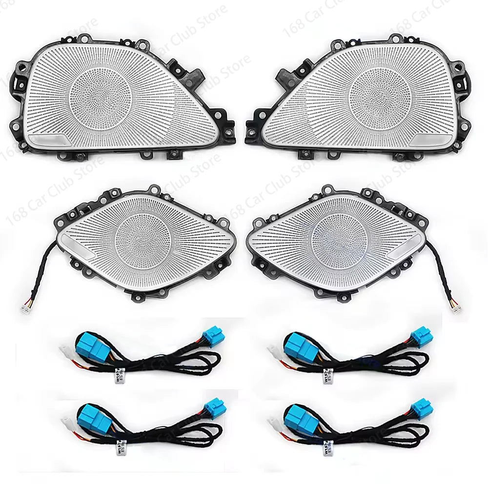 For Mercedes Benz W167 GLE GLS GLE53 GLS63 Coupe Car Turbine Air Outlet Nozzle Decorative Lamp 64 Colour LED Vents Ambient Light