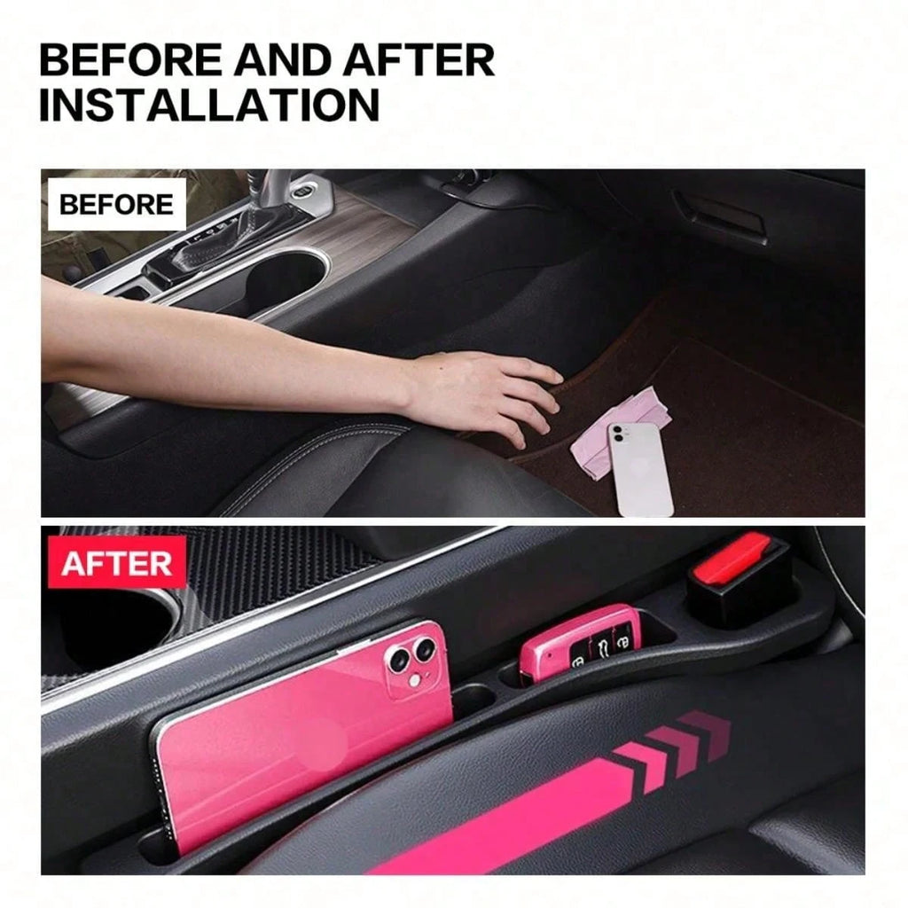 Car Seat Gap Filler Side Seam Plug Strip Leak-proof Filling Strip For All Car Model Wallet Phone Holder Car Accessories