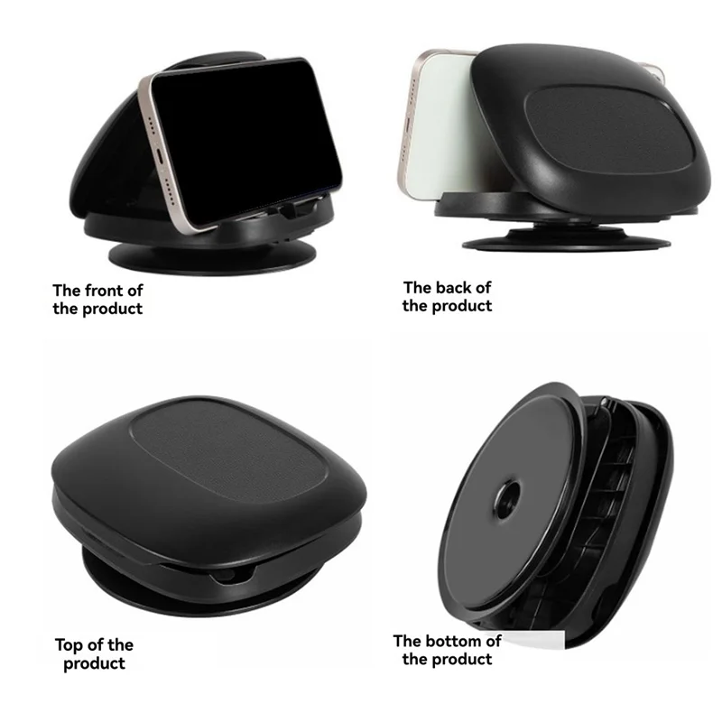 Y43A-Car Dashboard Anti-Slip Pad Mat Universal Phone Holder Upgraded Multifunctional 360 Degree Rotating Car
