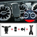 For Mercedes W177 V117 35 AMG A200 220 A250 Universal Dashboard Car air vent Mobile phone holder stand Black Silver Red Golden