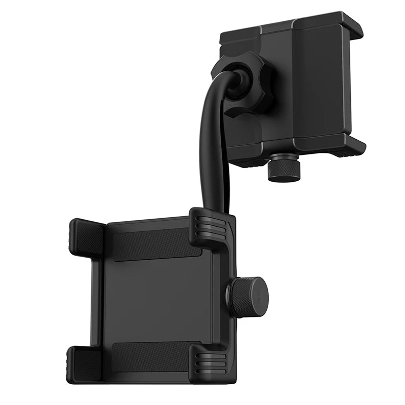 Universal Clip Rotatable Car Phone Holder Rearview Mirror Driving Recorder Bracket Dash Cam Smartphone Bracket-VVNB