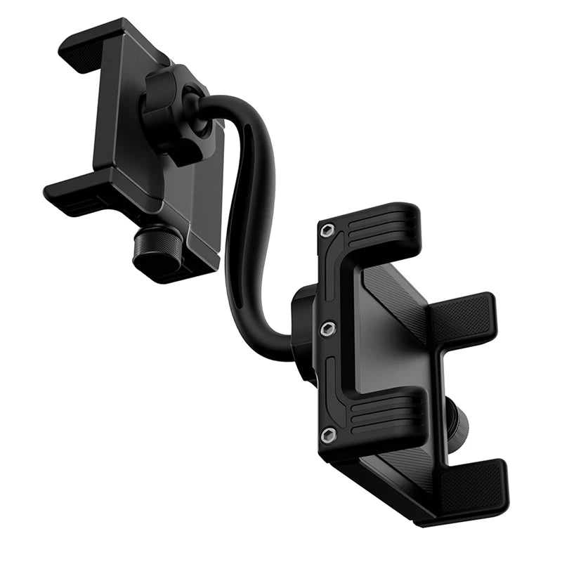Universal Clip Rotatable Car Phone Holder Rearview Mirror Driving Recorder Bracket Dash Cam Smartphone Bracket-VVNB