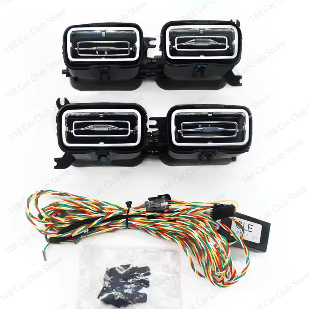 For Mercedes Benz W167 GLE GLS AMG GLE53 Car Interior Multicolor Ambient Light Sunroof Lamp Refit 64 Colours LED Skylight Lights
